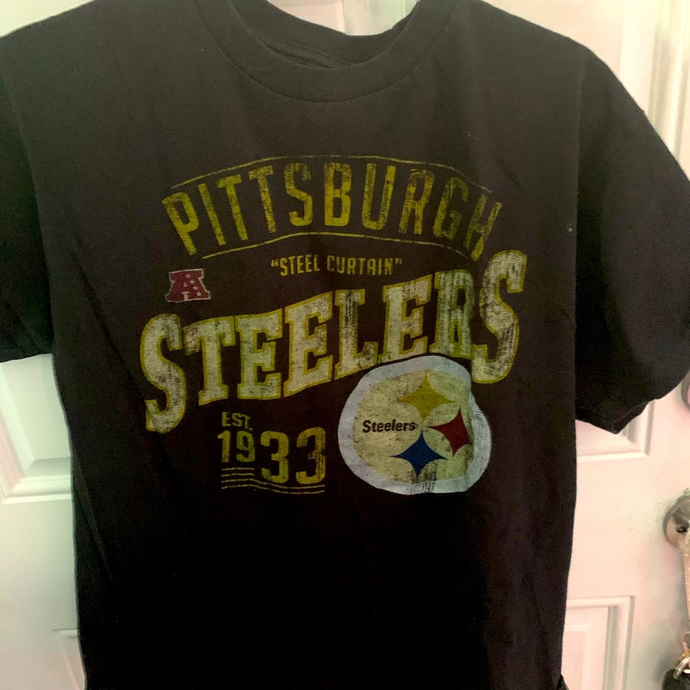 Pittsburgh Steelers “Steel Curtain” Medium T-shirt